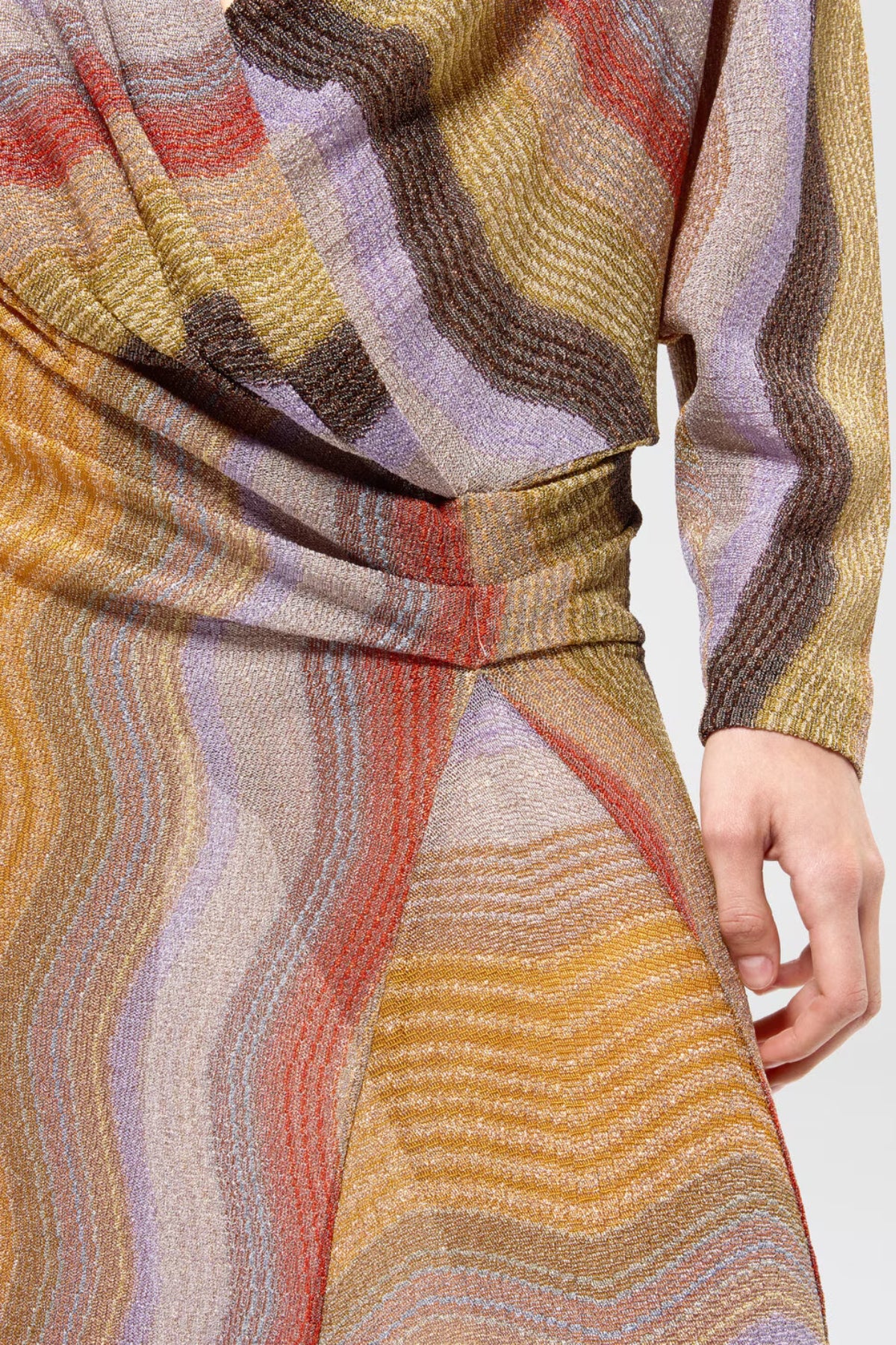 Long Dress with Deep V-Neckline-Missoni-Boyds Philadelphia