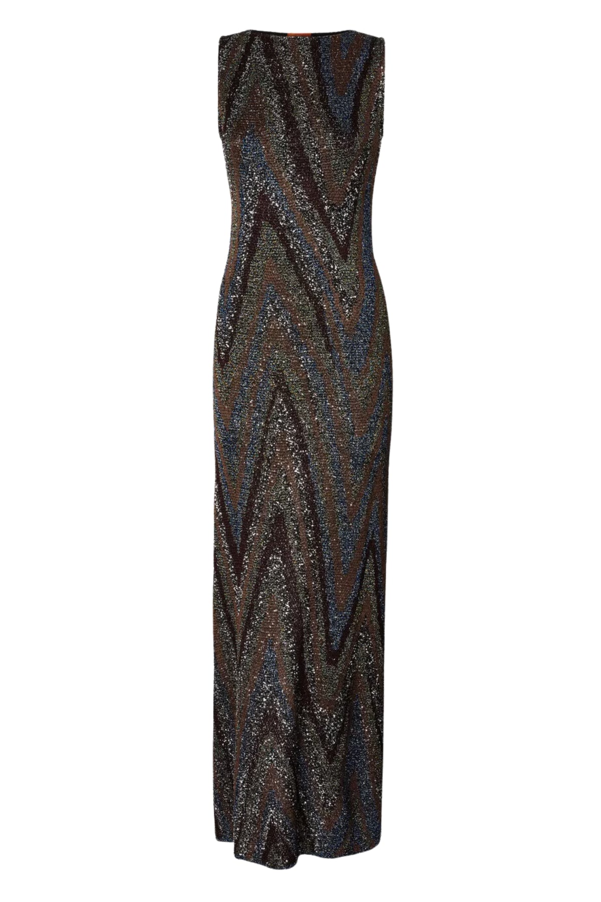 Long Dress in Zig Zag Jacquard-Missoni-Boyds Philadelphia