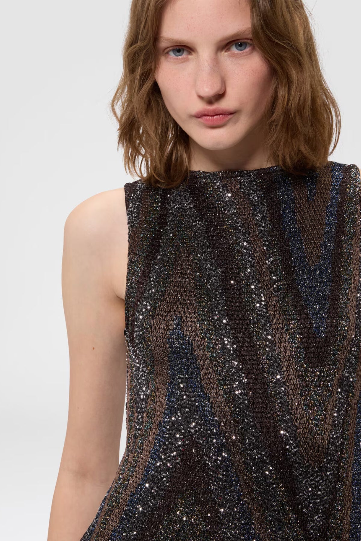 Long Dress in Zig Zag Jacquard-Missoni-Boyds Philadelphia