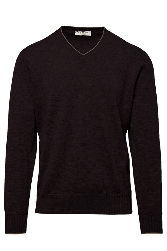 Duvet Cashmere V-Neck-Fioroni-Boyds Philadelphia