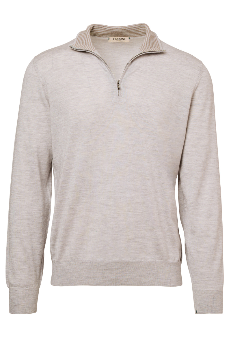 1/4 Zip Lightweight Sweater-Fioroni-Boyds Philadelphia