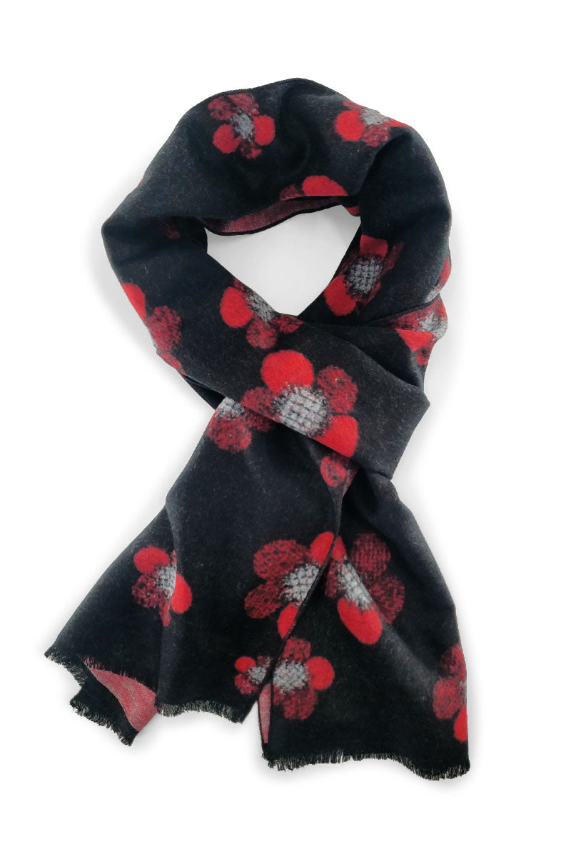 Bold Flower Scarf-Chelsey By Joseph-Boyds Philadelphia