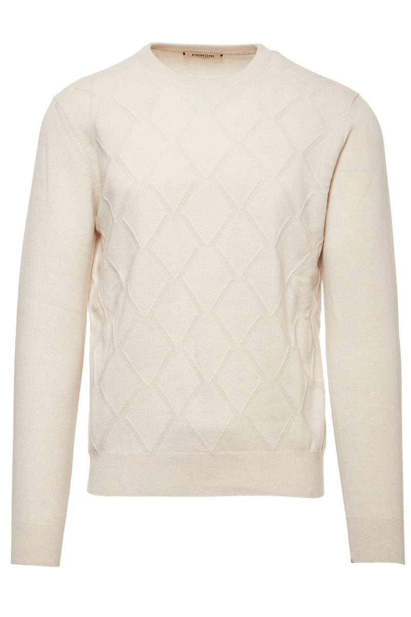 Diamond Cashmere Sweater-Fioroni-Boyds Philadelphia