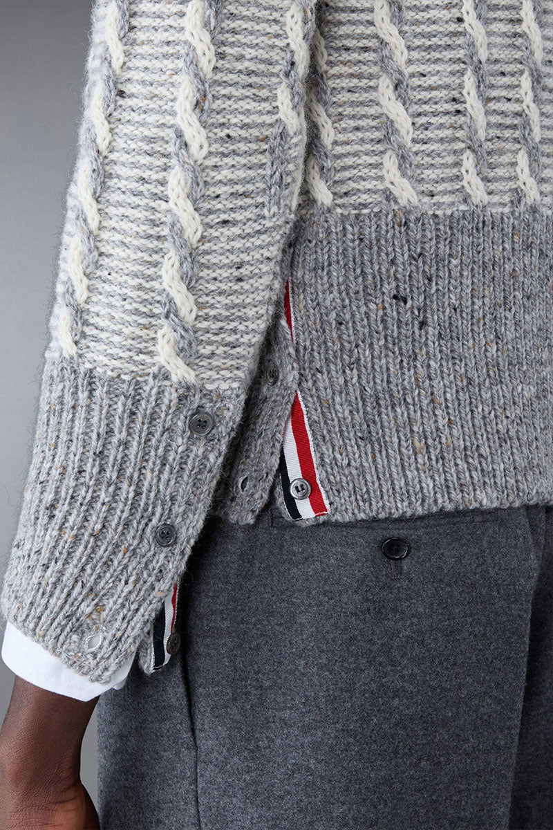 Donegal Twist Cable Pullover-Thom Browne-Boyds Philadelphia
