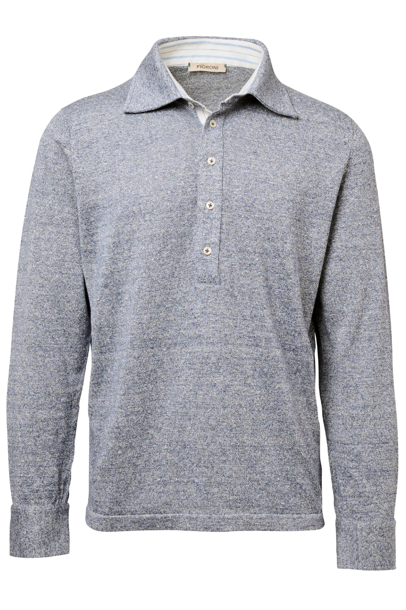 Long Sleeve Polo-Fioroni-Boyds Philadelphia