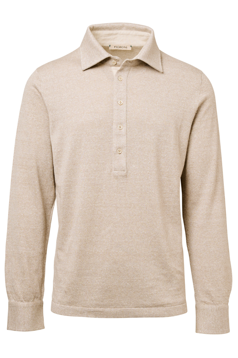 Long Sleeve Polo-Fioroni-Boyds Philadelphia