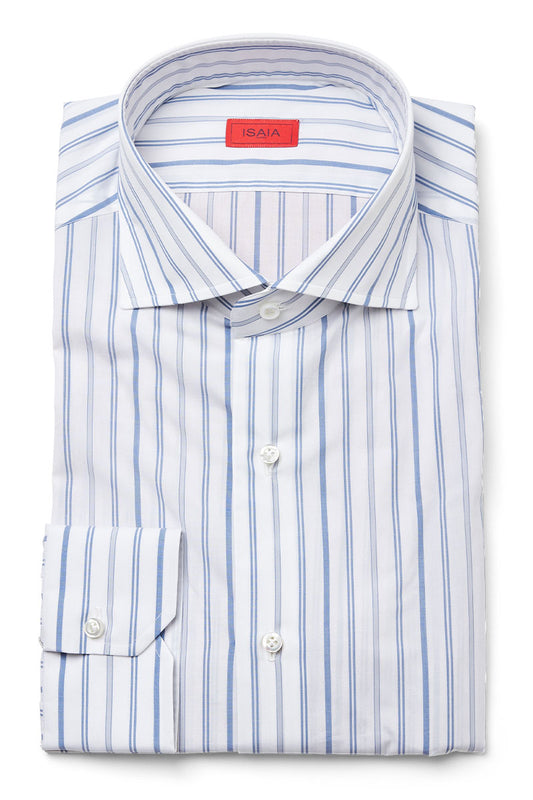 Stripe Dress Shirt-ISAIA-Boyds Philadelphia