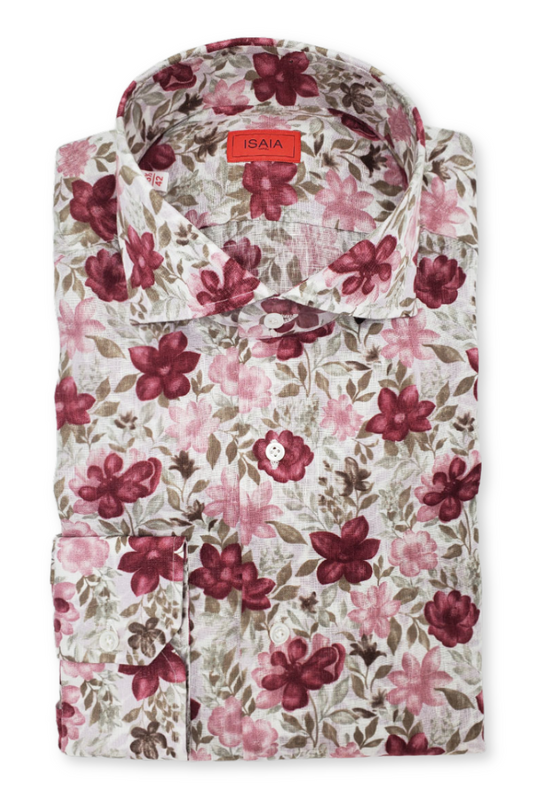Linen Floral Shirt