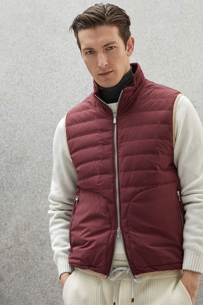 Lightweight Down Vest-Brunello Cucinelli-Boyds Philadelphia