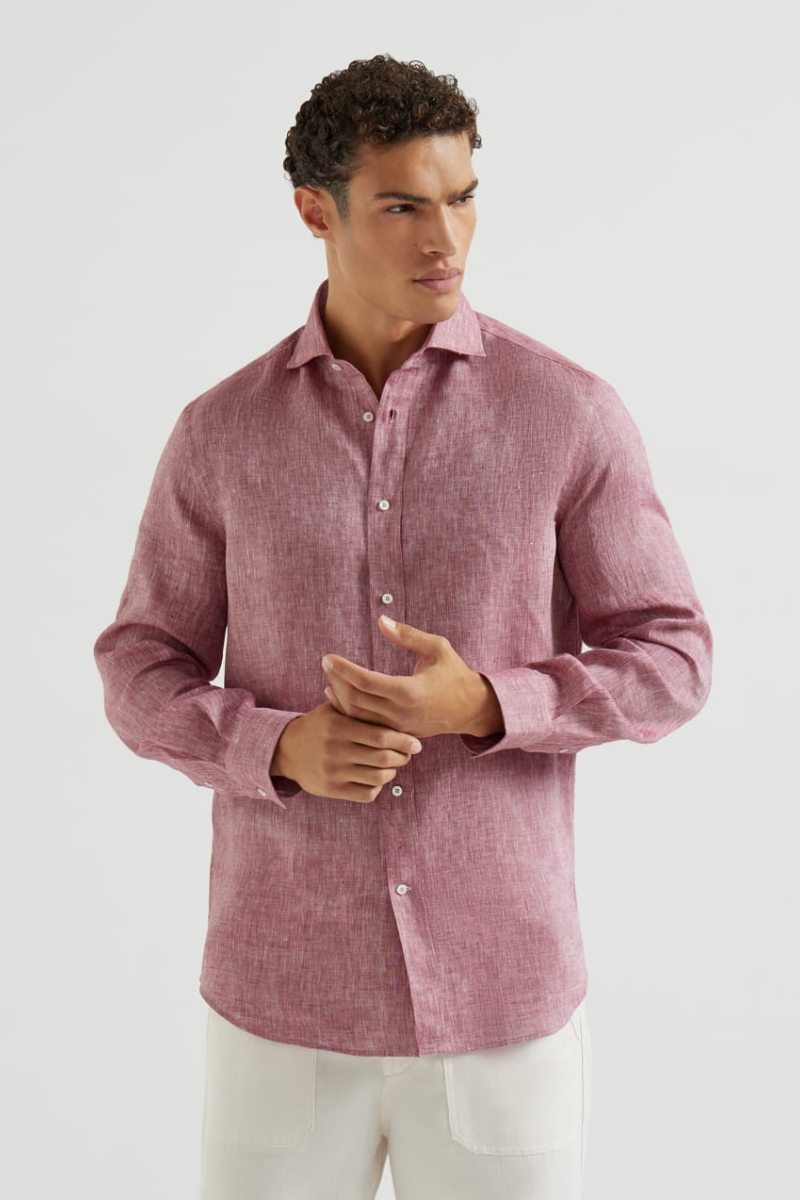 Linen Shirt-Brunello Cucinelli-Boyds Philadelphia