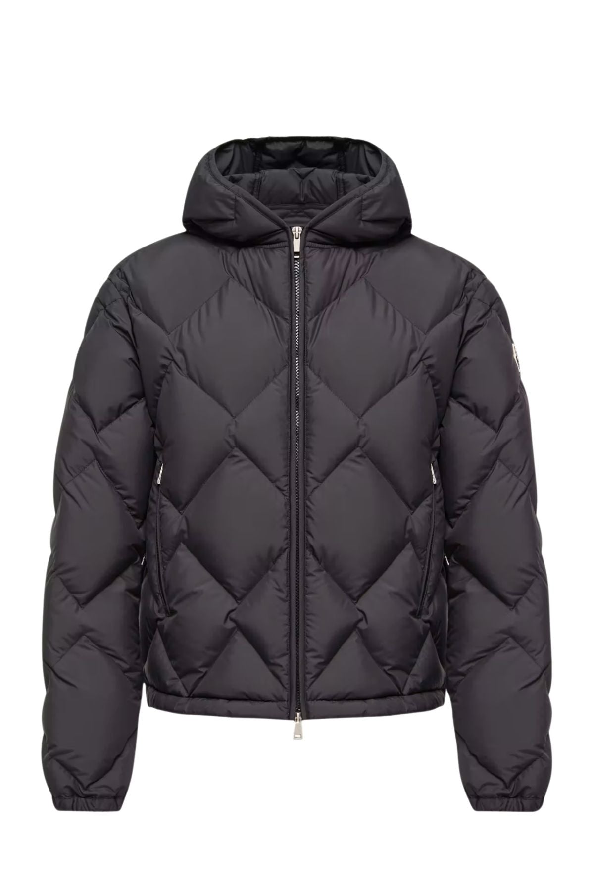 Arvouinne Hooded Triangle-Quilted Short Down Jacket-Moncler-Boyds Philadelphia