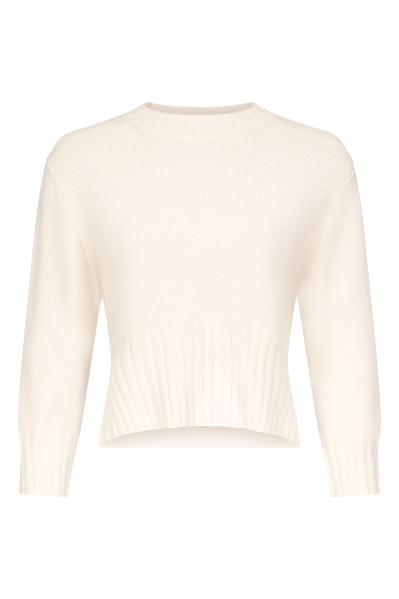 Mora Cropped Cashmere Sweater-Loulou de Saison-Boyds Philadelphia