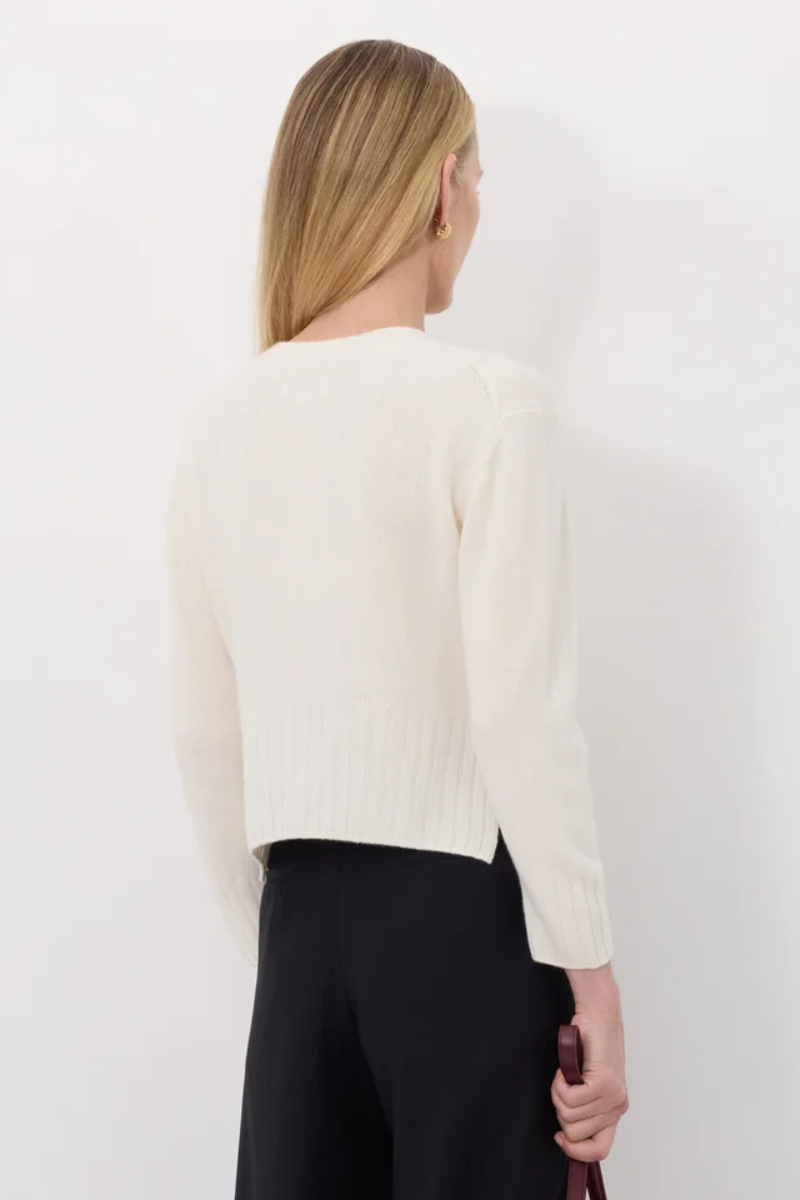Mora Cropped Cashmere Sweater-Loulou de Saison-Boyds Philadelphia