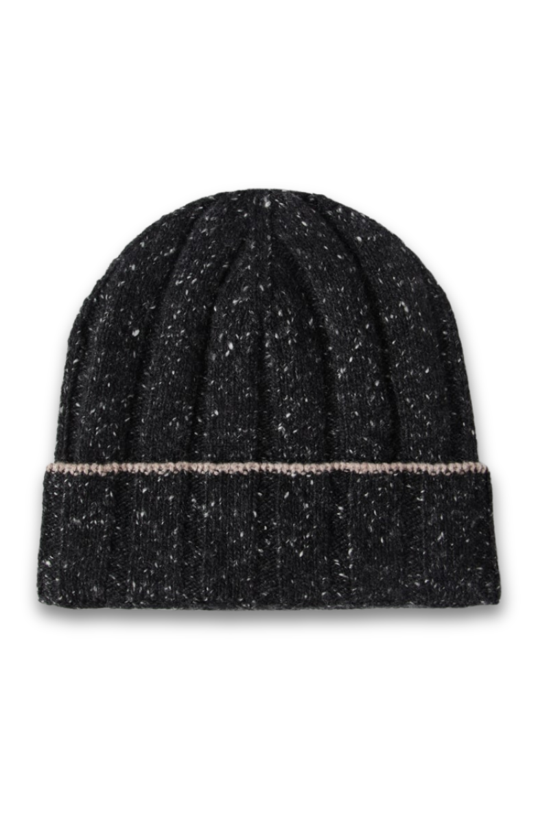 Flecked Cashmere Beanie-Brunello Cucinelli-Boyds Philadelphia