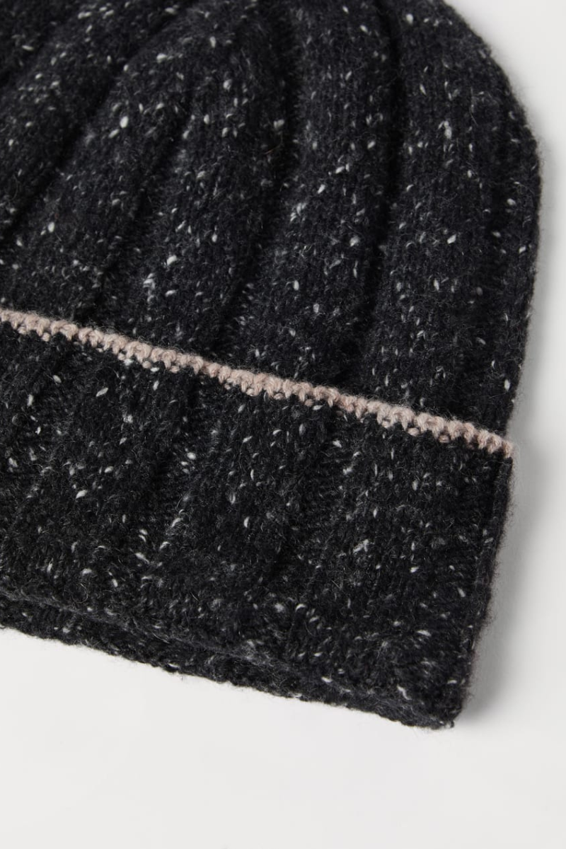 Flecked Cashmere Beanie-Brunello Cucinelli-Boyds Philadelphia