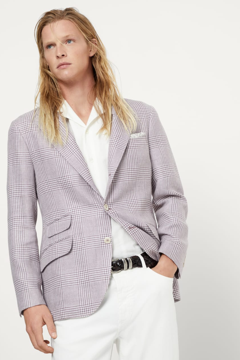 Prince of Wales Cavallo Blazer-Brunello Cucinelli-Boyds Philadelphia