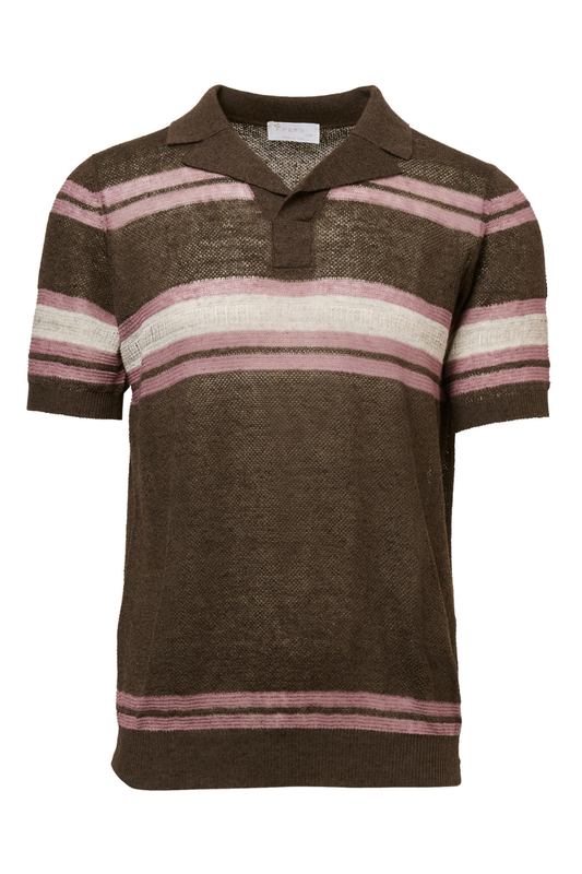 Striped Johnny Collar Polo-FLY3-Boyds Philadelphia