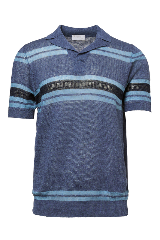 Striped Johnny Collar Polo-FLY3-Boyds Philadelphia