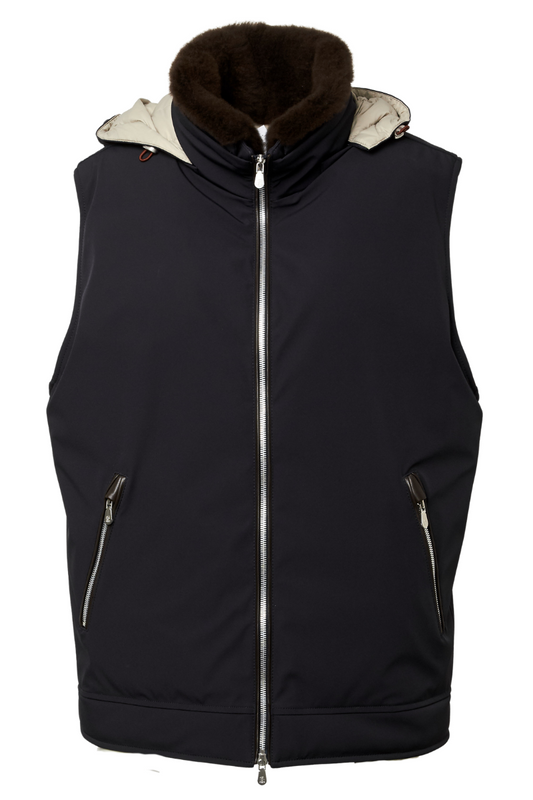 Microfiber Vest-Brunello Cucinelli-Boyds Philadelphia