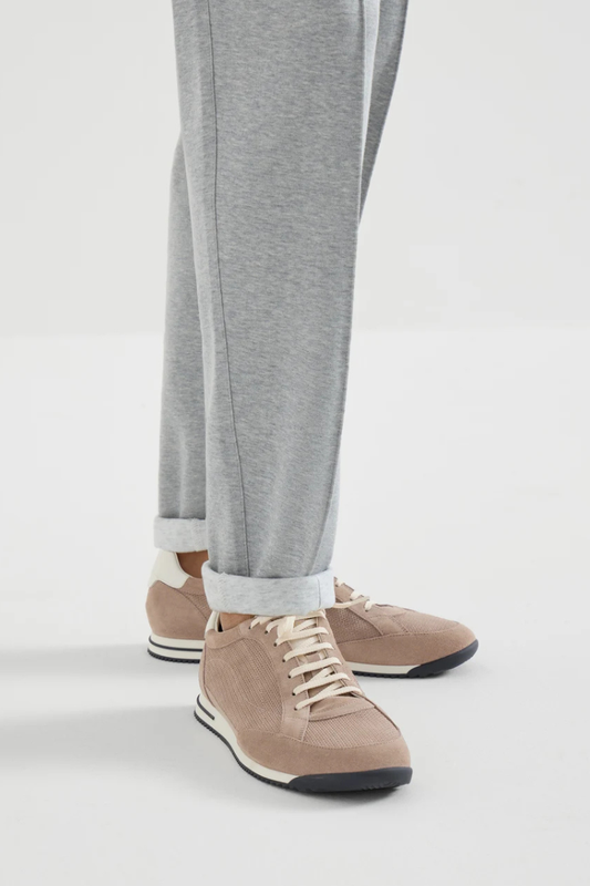Knit-Effect Sneakers-Brunello Cucinelli-Boyds Philadelphia