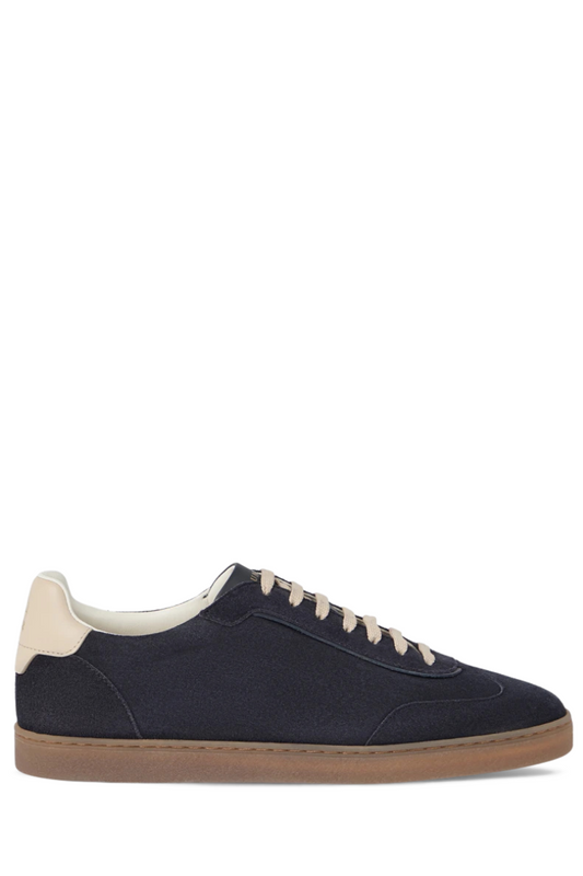 Washed Suede Sneakers-Brunello Cucinelli-Boyds Philadelphia