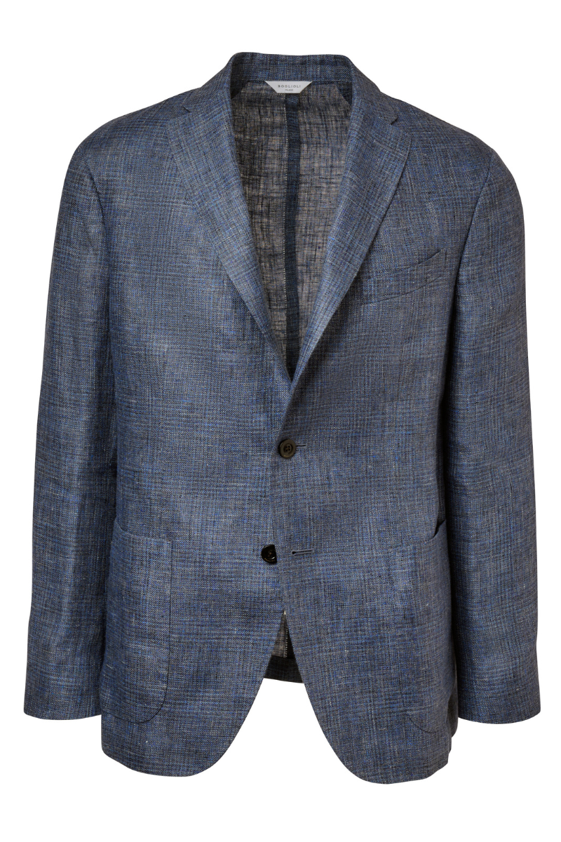 Linen K Jacket-Boglioli Milano-Boyds Philadelphia