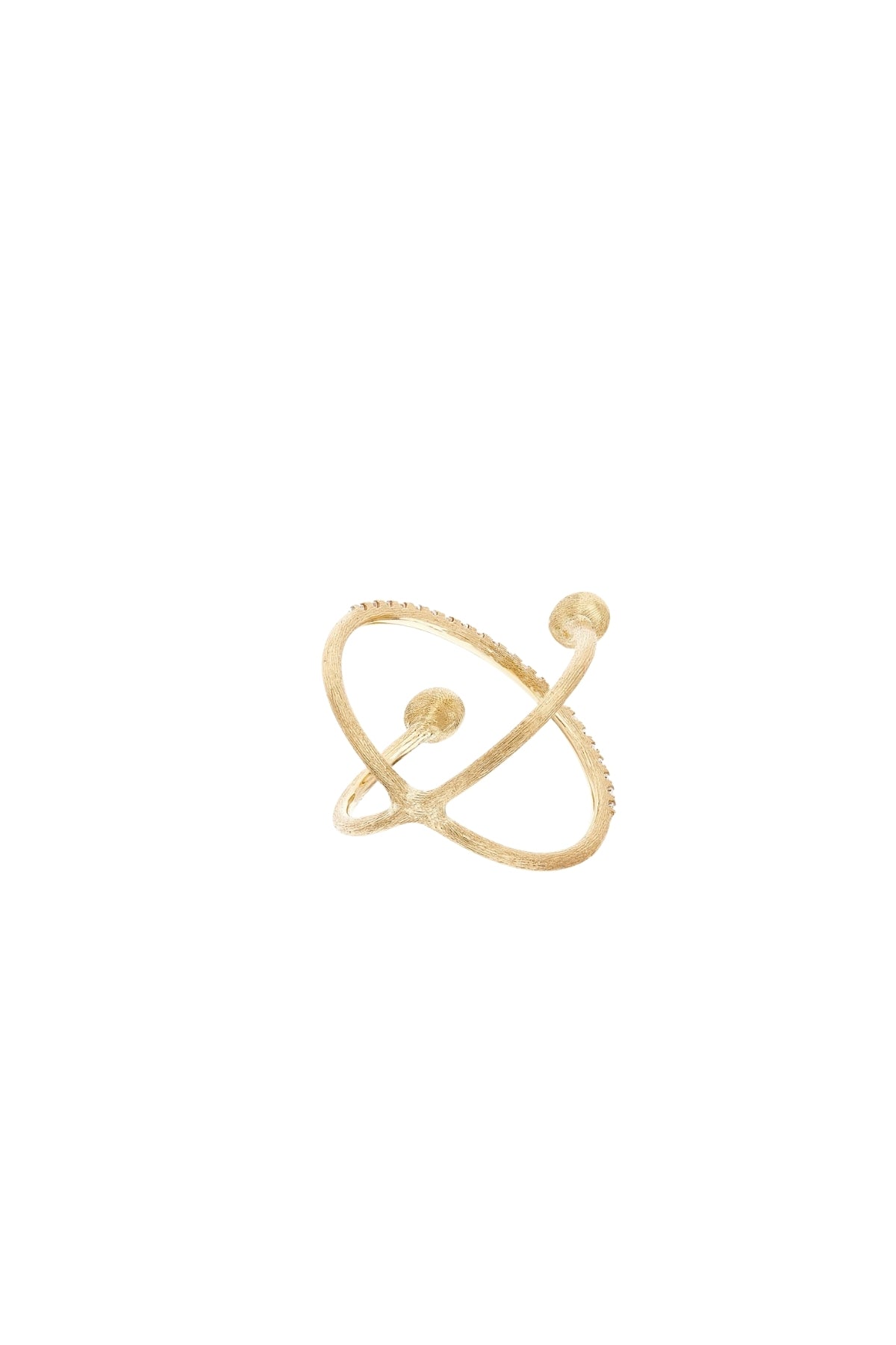 Soffio Criss Cross Ring (Small)