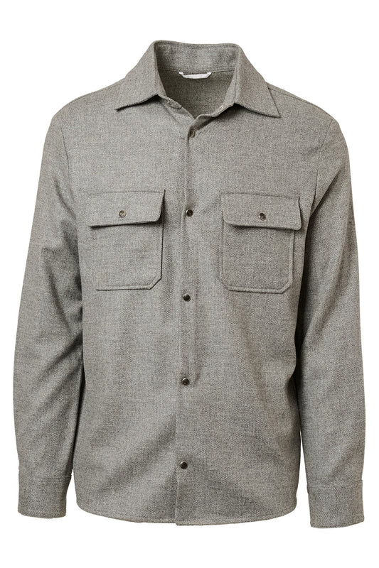 Snap Front Overshirt-Marco Pescarolo-Boyds Philadelphia