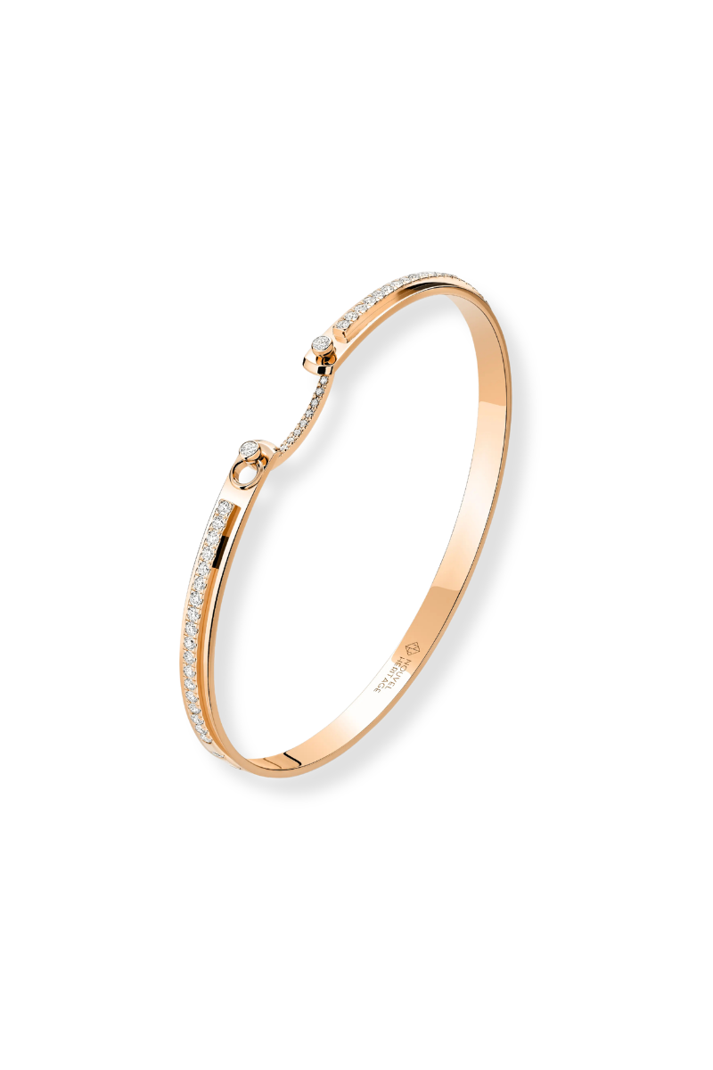 Tuxedo Mood Bangle, 4mm-Nouvel Heritage-Boyds Philadelphia
