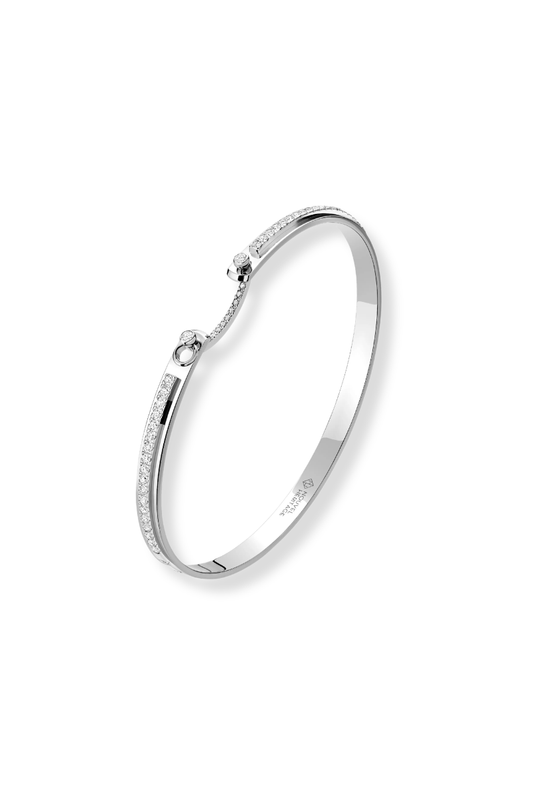 Tuxedo Mood Bangle, 4mm-Nouvel Heritage-Boyds Philadelphia