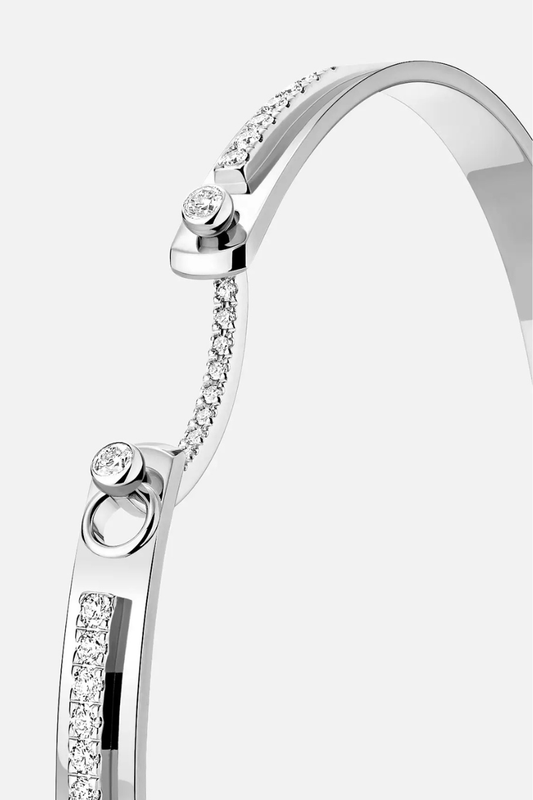 Tuxedo Mood Bangle, 4mm-Nouvel Heritage-Boyds Philadelphia
