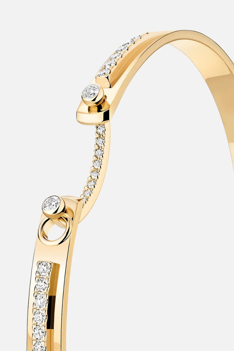 Tuxedo Mood Bangle, 4mm-Nouvel Heritage-Boyds Philadelphia