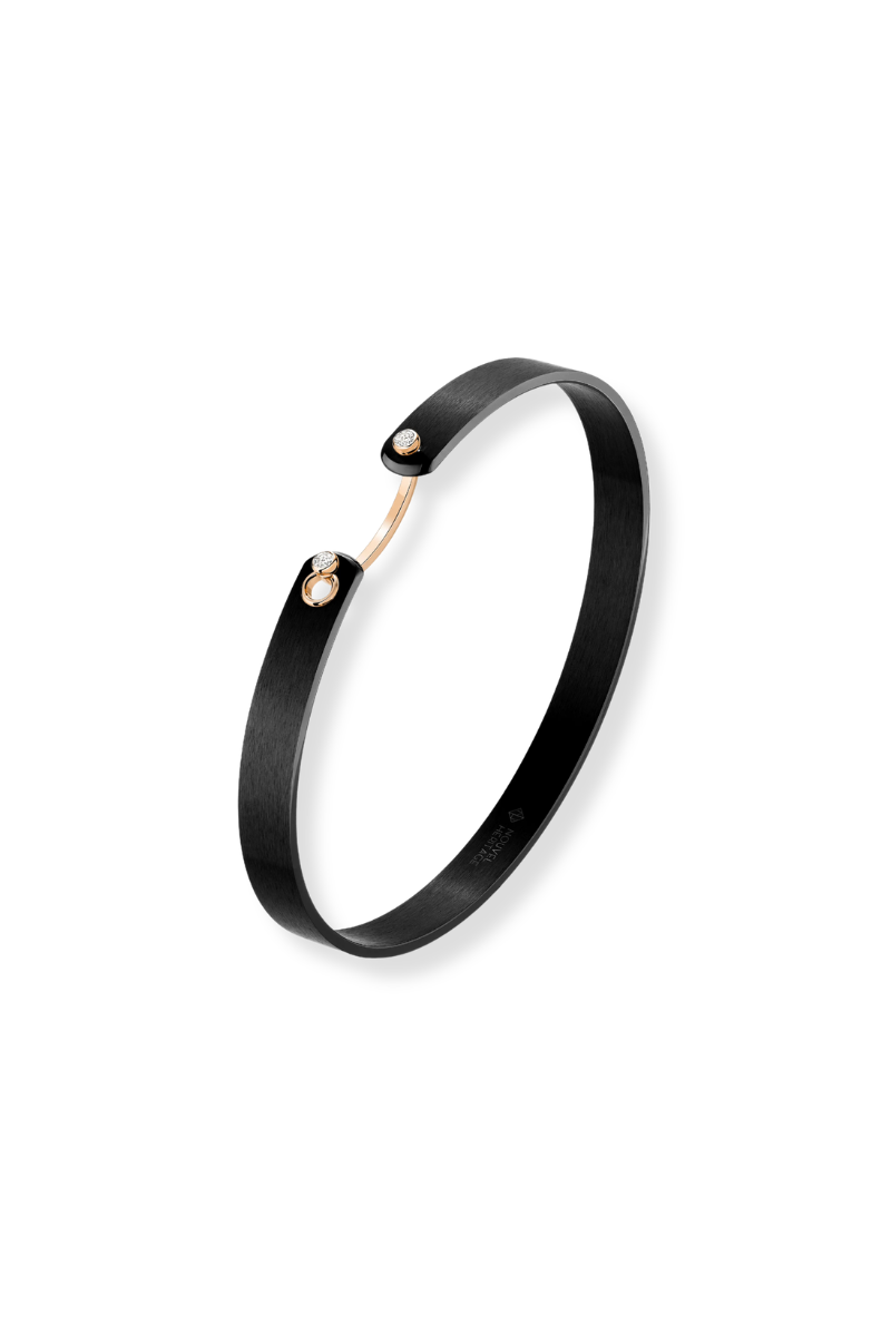 Midnight in Manhattan Mood Bangle, 4mm-Nouvel Heritage-Boyds Philadelphia