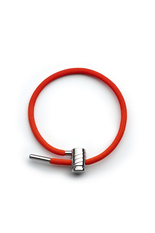 Orange Mini Latch Cord Bracelet-Nouvel Heritage-Boyds Philadelphia