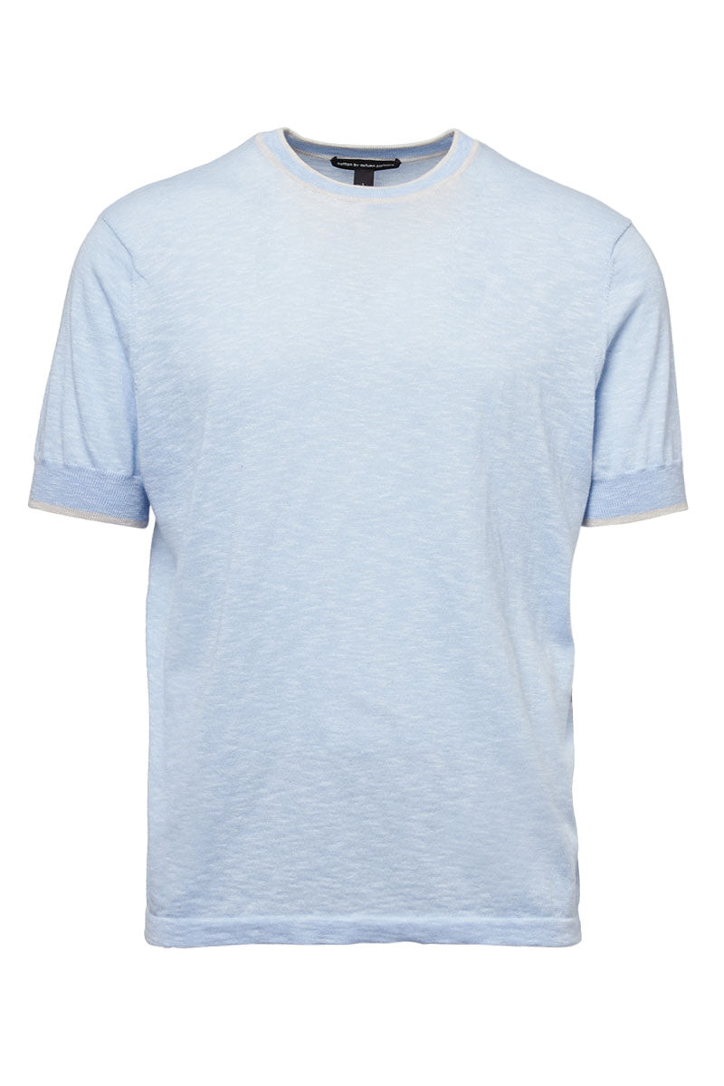 Stripe Trim T-Shirt-Autumn Cashmere-Boyds Philadelphia