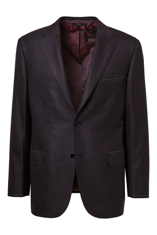 Wool Notched Lapel Sportcoat-Brioni-Boyds Philadelphia
