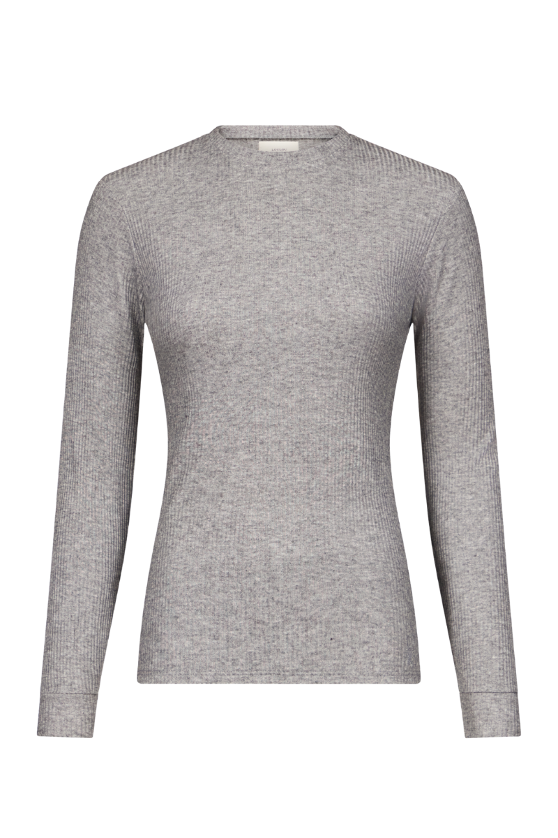 Ortiga Ribbed Jersey T-Shirt-Loulou de Saison-Boyds Philadelphia