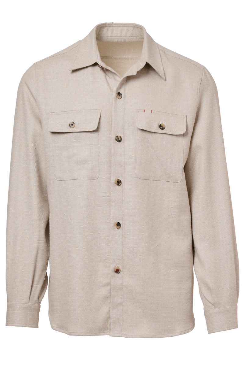 Tan Overshirt-ISAIA-Boyds Philadelphia