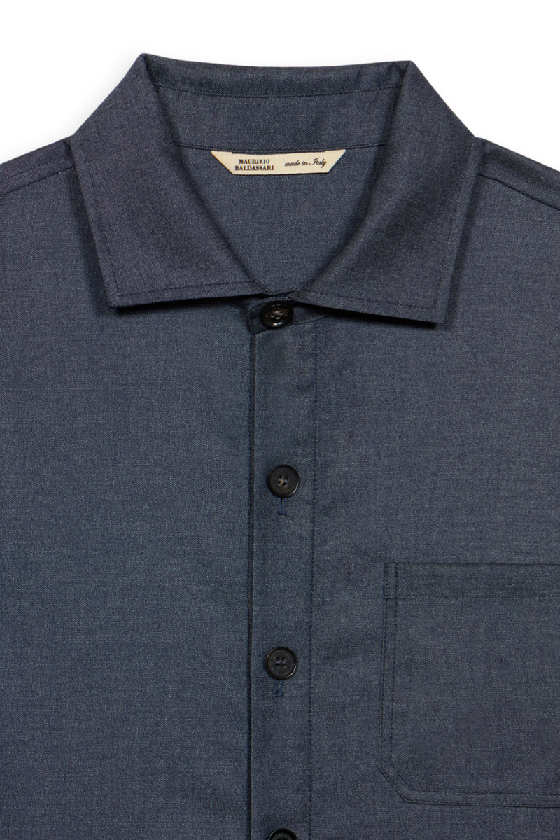 Cashmere Blend Overshirt-Maurizio Baldassari-Boyds Philadelphia