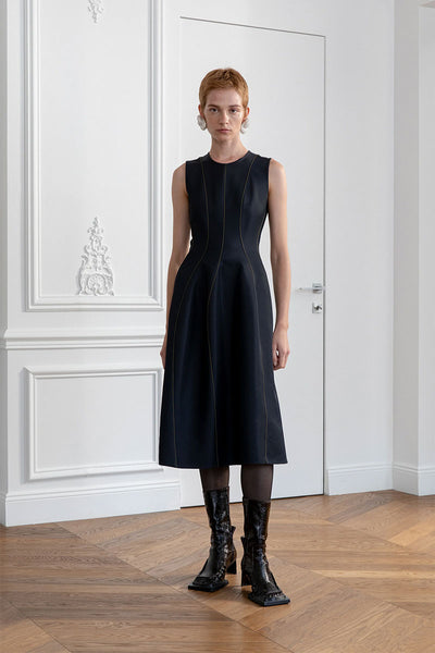 Tulip Midi Dress-Maison Rabih Kayrouz-Boyds Philadelphia
