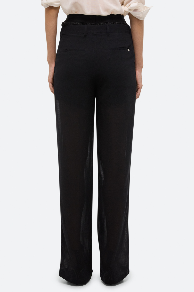 Sheer Double-Pleated Pants-Helmut Lang-Boyds Philadelphia