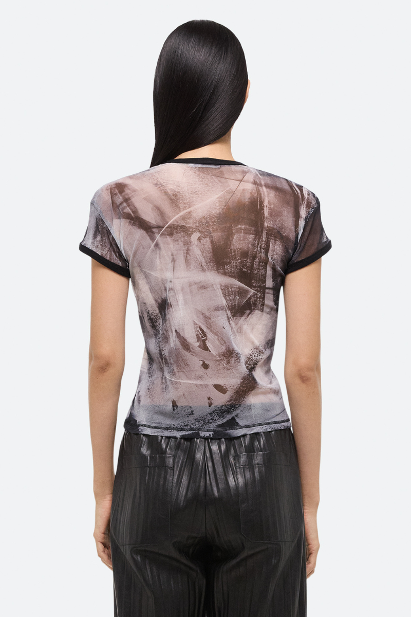 Sheer Mesh Tee-Helmut Lang-Boyds Philadelphia