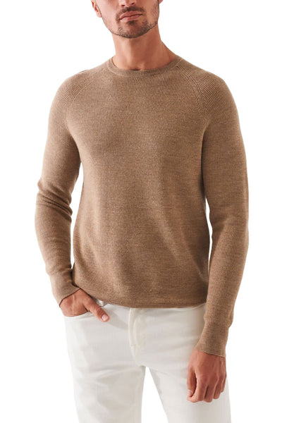 Ribbed Crewneck-Patrick Assaraf-Boyds Philadelphia