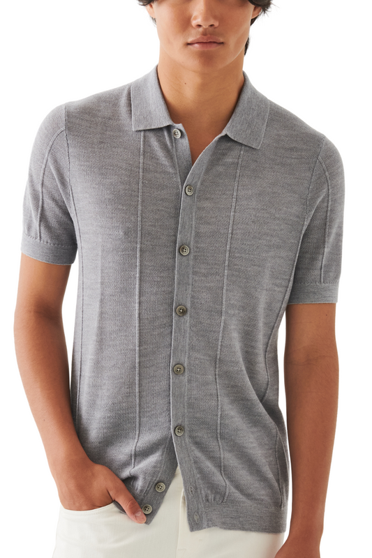 Knit Button Up-Patrick Assaraf-Boyds Philadelphia