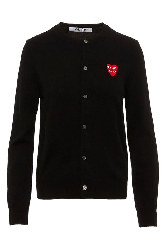Double Heart Cardigan-Comme des Garçons Play-Boyds Philadelphia