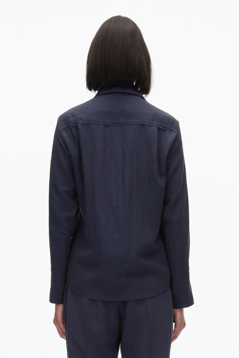 Draped Crossover Shirt-3.1 Phillip Lim-Boyds Philadelphia