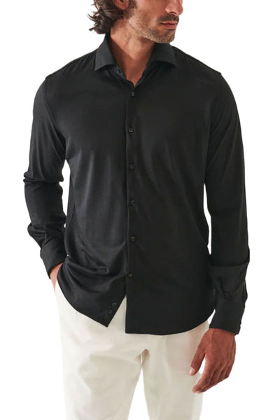 Reda Active Wool Knit Shirt-Patrick Assaraf-Boyds Philadelphia
