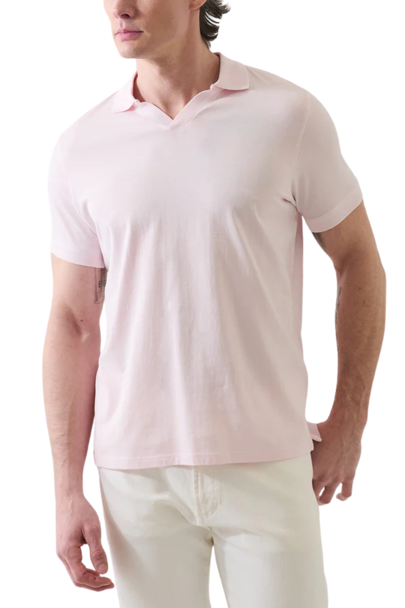 Tipped Open Polo-Patrick Assaraf-Boyds Philadelphia