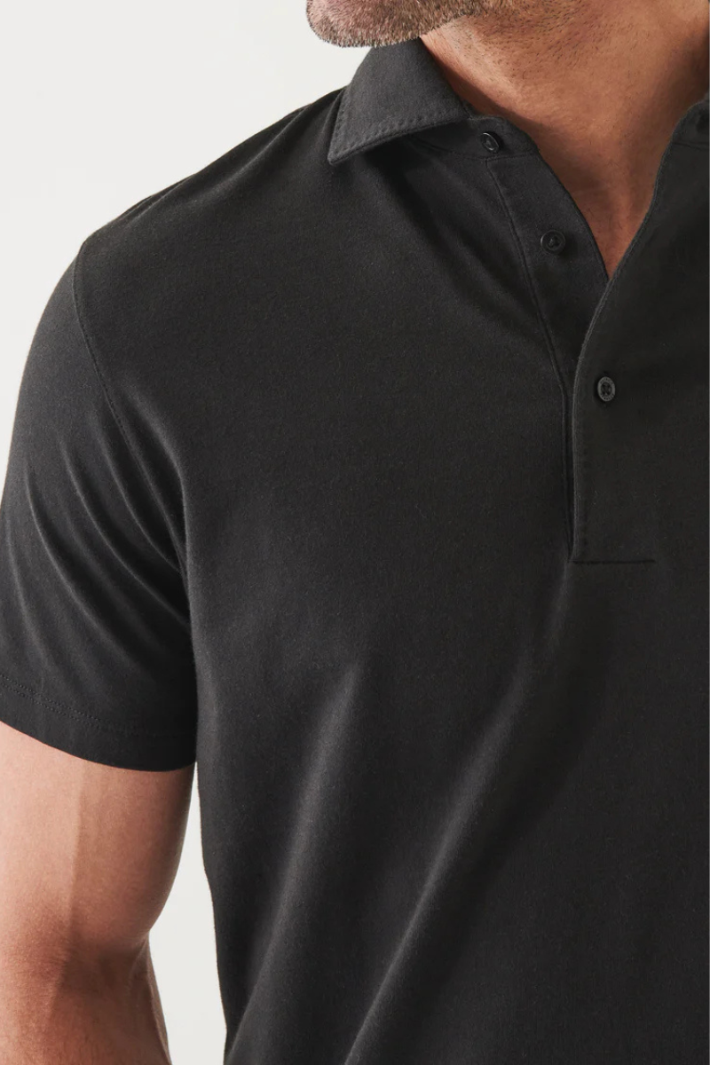 Pima Cotton Stretch Polo-Patrick Assaraf-Boyds Philadelphia