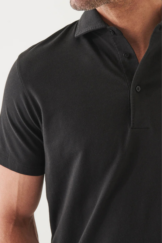 Pima Cotton Stretch Polo-Patrick Assaraf-Boyds Philadelphia